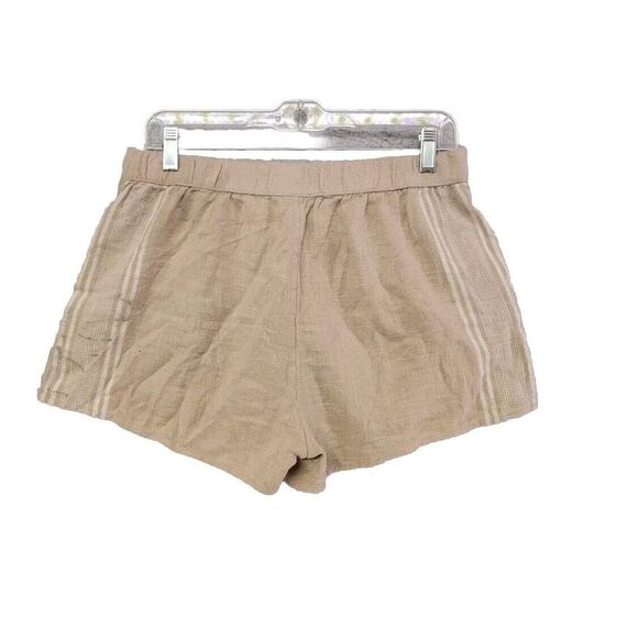 Aerie Sweat Shorts Womens M Medium Brown Drawstring Pockets Casual Summer - Picture 2 of 6